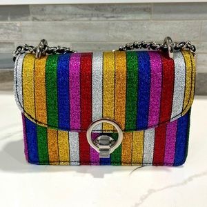 ZARA MULTICOLORED PURSE - LIKE NEW